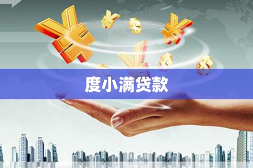 驻马店度小满贷款