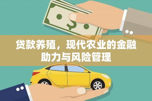 驻马店贷款养殖，现代农业的金融助力与风险管理