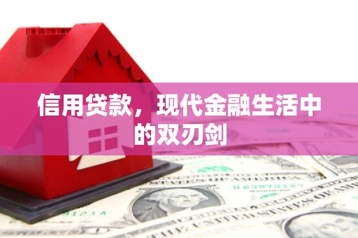 驻马店信用贷款，现代金融生活中的双刃剑