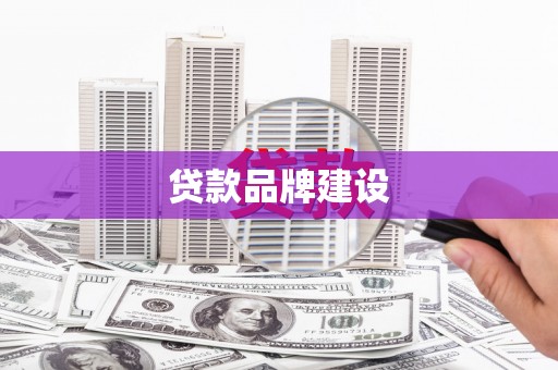 驻马店贷款品牌建设