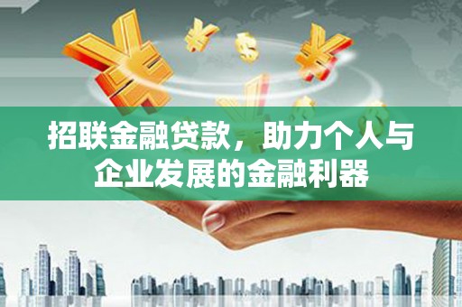 驻马店招联金融贷款，助力个人与企业发展的金融利器