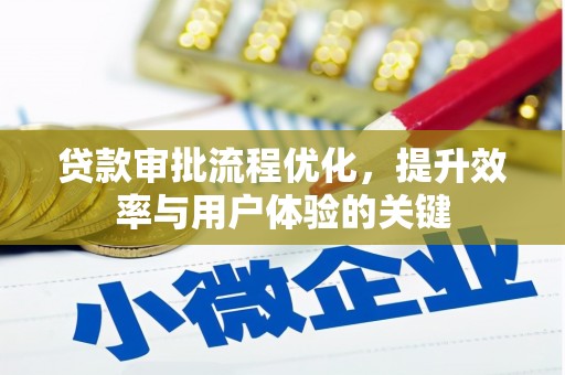 驻马店贷款审批流程优化，提升效率与用户体验的关键