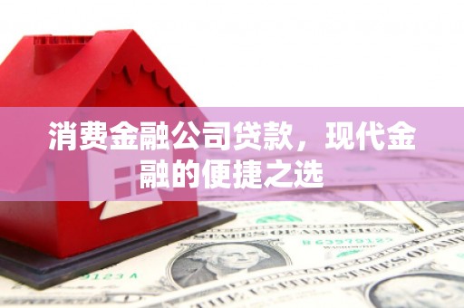 驻马店消费金融公司贷款，现代金融的便捷之选