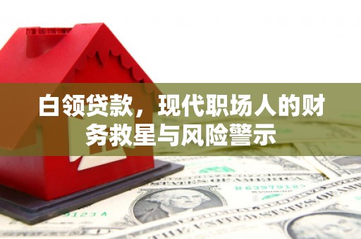 驻马店白领贷款，现代职场人的财务救星与风险警示