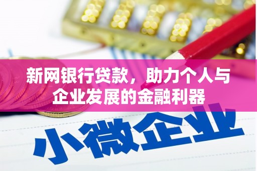 驻马店新网银行贷款，助力个人与企业发展的金融利器