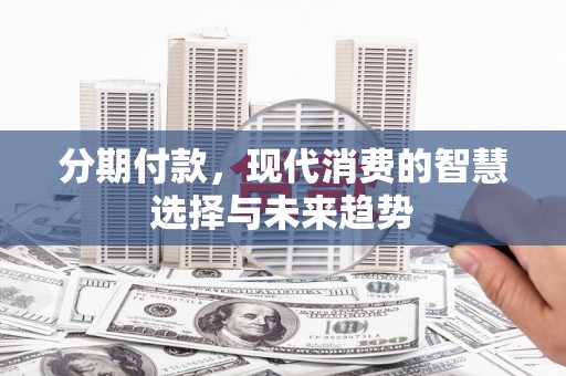 驻马店分期付款，现代消费的智慧选择与未来趋势