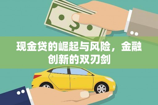 驻马店现金贷的崛起与风险，金融创新的双刃剑