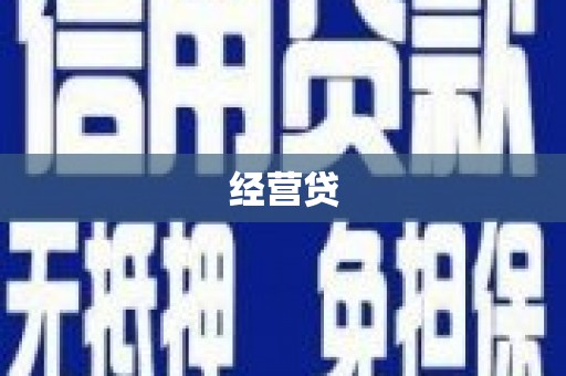 驻马店经营贷