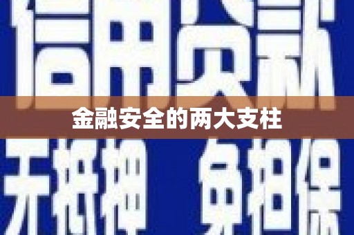 驻马店金融安全的两大支柱