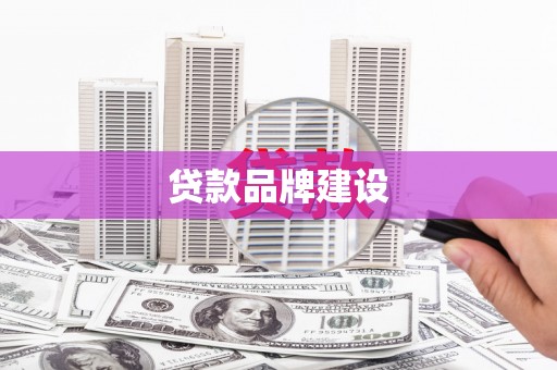 驻马店贷款品牌建设